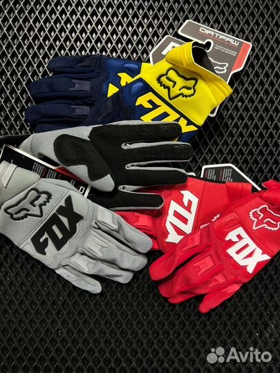 Мото перчатки FOX