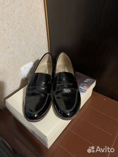 Лоферы из натуральной кожи