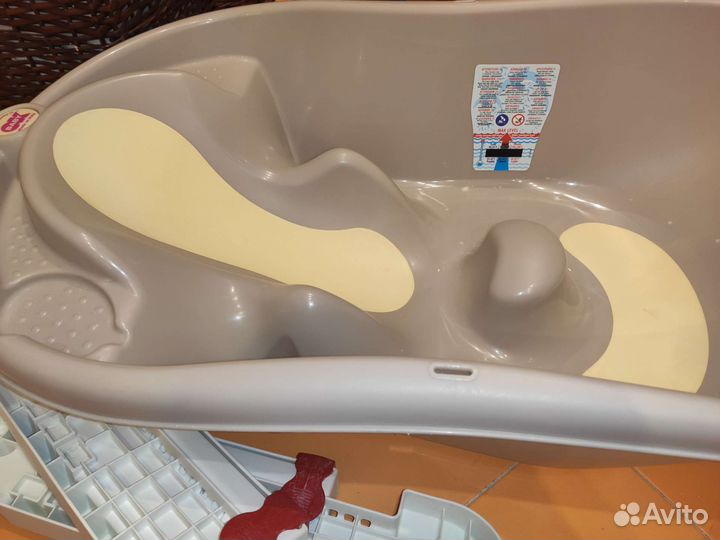 Ванночка OK baby Onda Evolution, серая