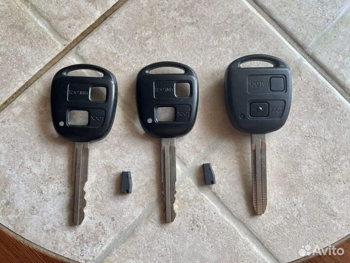 Ключ зажигания toyota