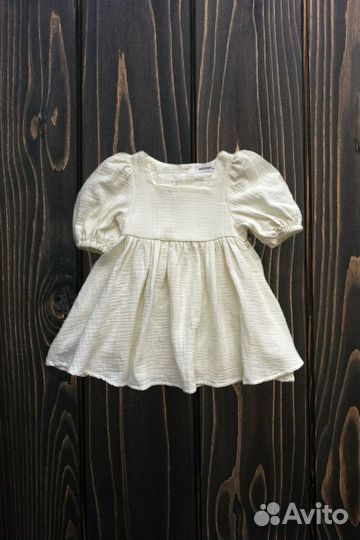 Муслиновое платье для девочки 98 размер