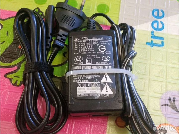 Зарядное устройство для видеокамеры sony