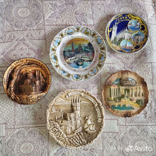 3 декоративные тарелки