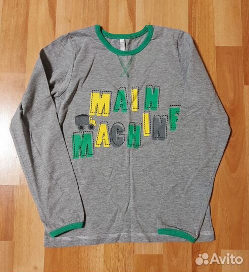 2 лонгслива росто 134 и 140