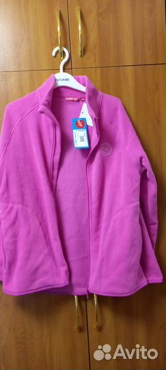 Кофты флисовые на девочку 140-146-152