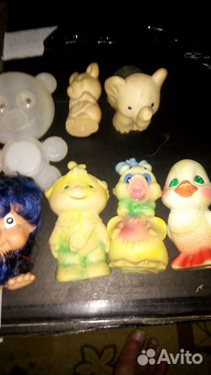 Резиновые игрушки СССР