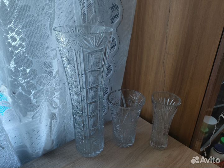 Ваза хрустальная СССР