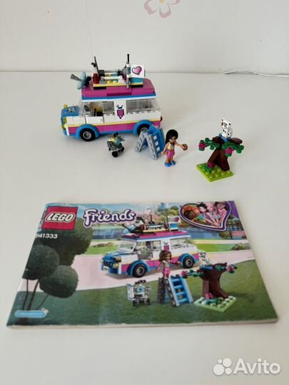 Lego friends 41333 Передвижная лаборатория