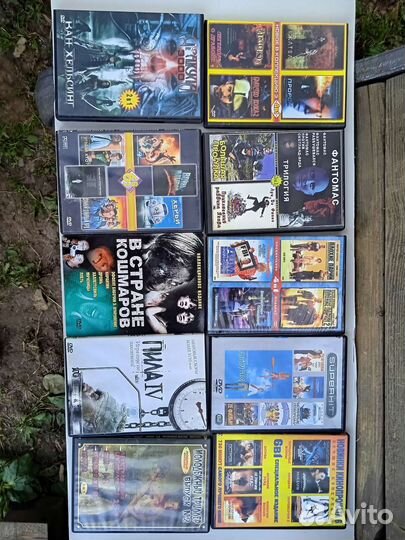 Dvd диски, игры на пк 68 шт