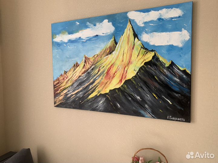 Картина маслом на холсте 120х80