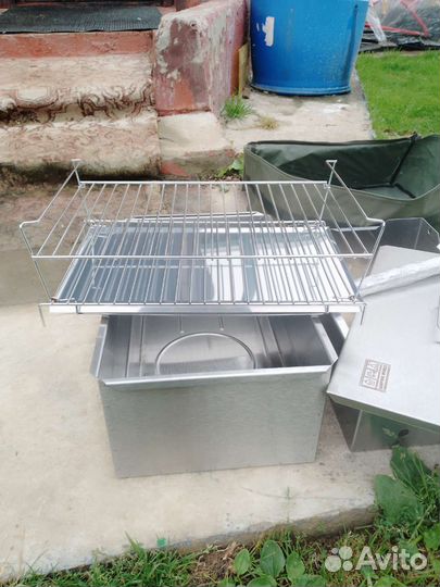 Коптильня мангал из нержавейки