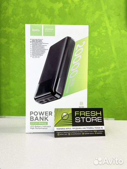 Внешний аккумулятор Hoco premium j72a 20 000 мАч