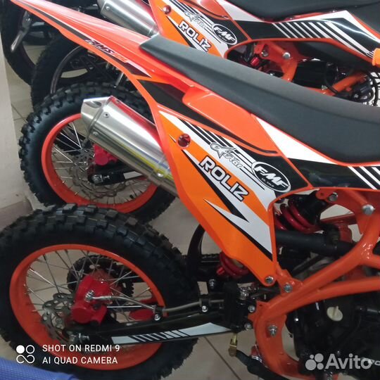Мотоцикл Roliz Кросс 125 NEW