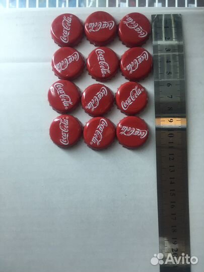 Крышки от бутылок Coca cola (Кока Кола) 500 штук