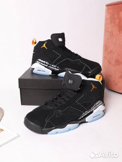 Кроссовки nike air jordan 6 retro стиль