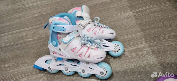 Роликовые коньки детские раздвижные