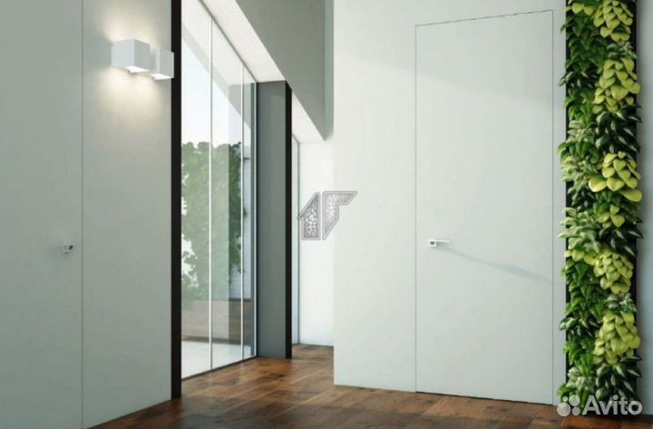 Скрытые межкомнатные двери под покраску