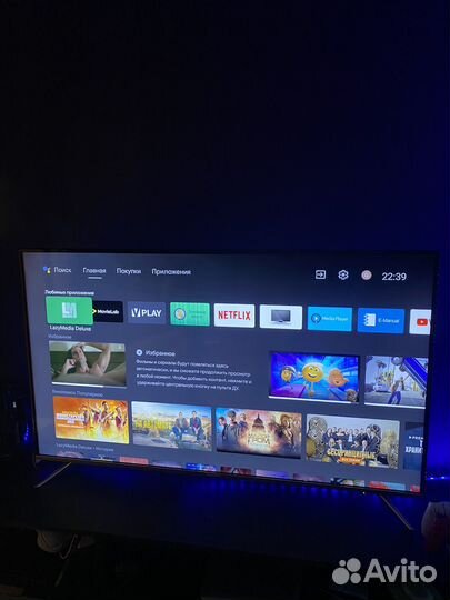 Телевизор SMART tv 55 дюймов 4к
