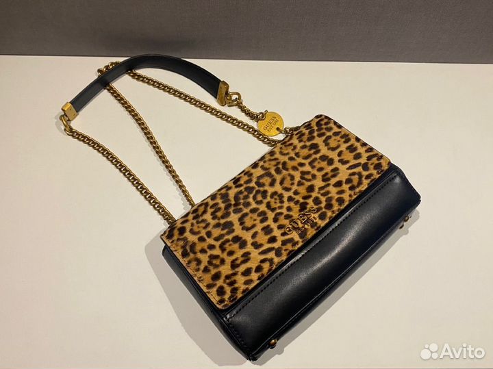 Сумка женская натуральная кожа guess