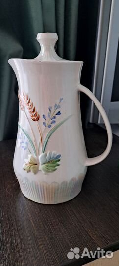 Кувшин для кваса, молока, компота.Фарфор СССР