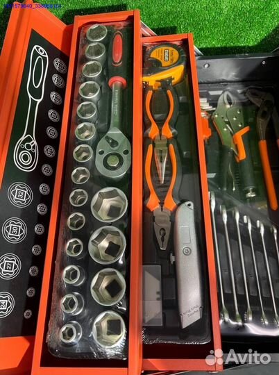 Набор 85предметов металл.кейс (Арт.70439)