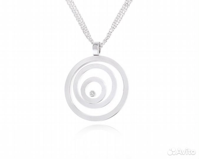 Золотой кулон Chopard Happy Spirit