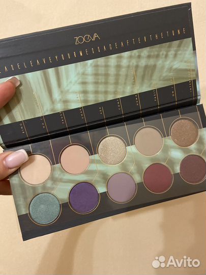 Палитра теней zoeva новая