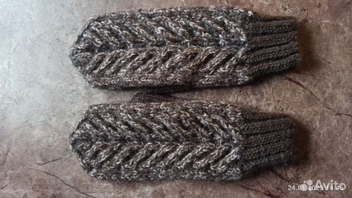 Варежки мужские