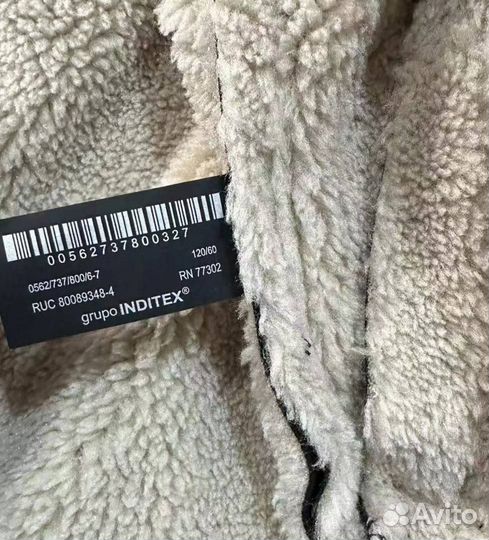Дубленка косуха Zara 122-164