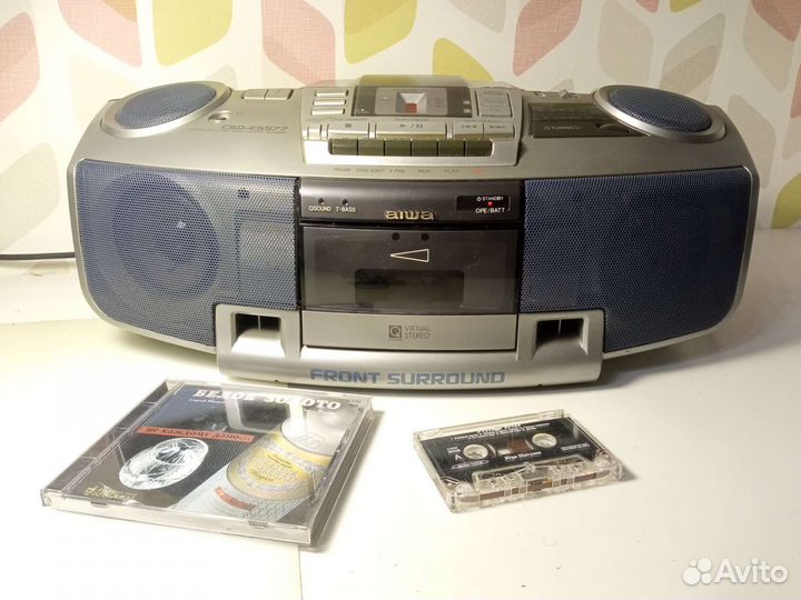 Магнитола магнитофон Aiwa CSD-ES577 stereo