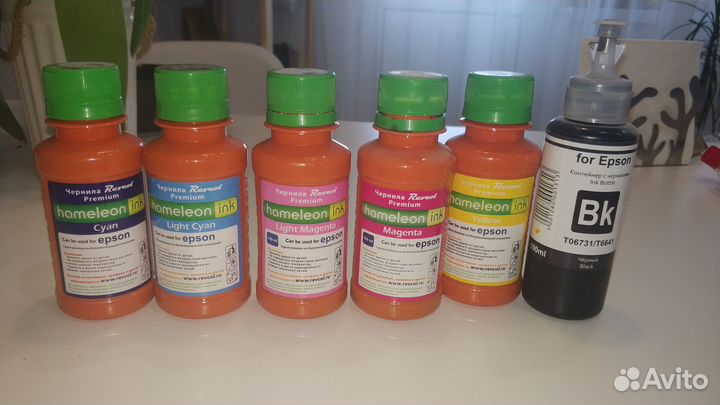 Чернила для принтера epson