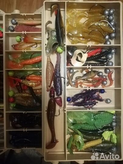 Виброхвосты и твистеры,ларвы,рачки