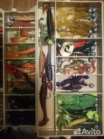 Виброхвосты и твистеры,ларвы,рачки