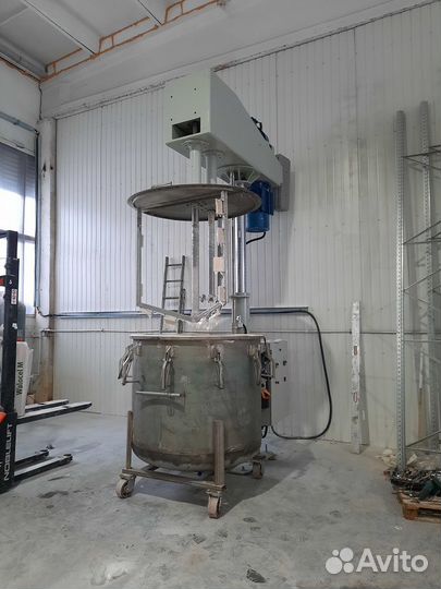 Диссольвер двухосевой