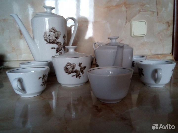 Кофейный сервиз kahla Германия на 6 персон