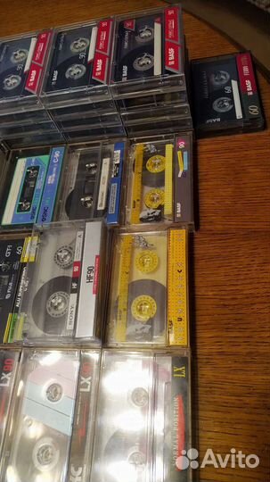 Basf-TDK-sony-Denon-Fuji Кассеты audioАудиокассета
