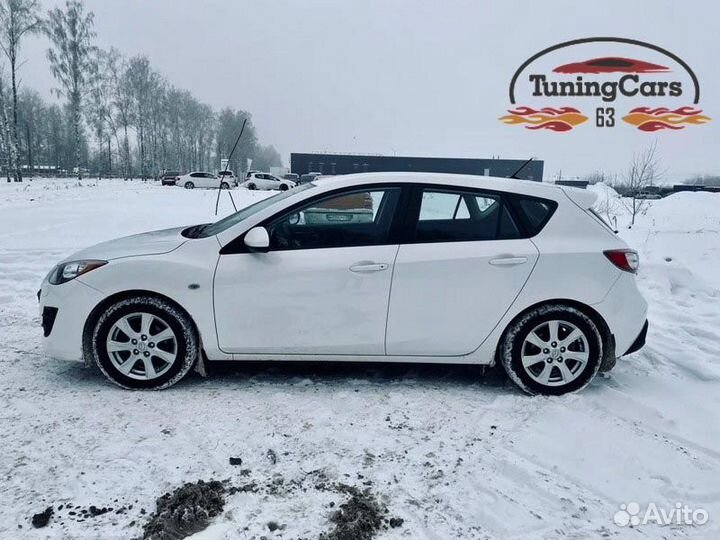 Накладки на пороги Mazda 3 BL 2008-2013г.в