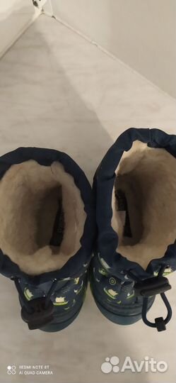 Сапоги зимние детские 23р