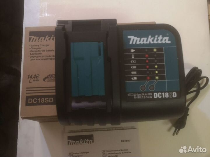 Зарядное устройство dc18sd Makita 7.2V-18V,2.6Ач