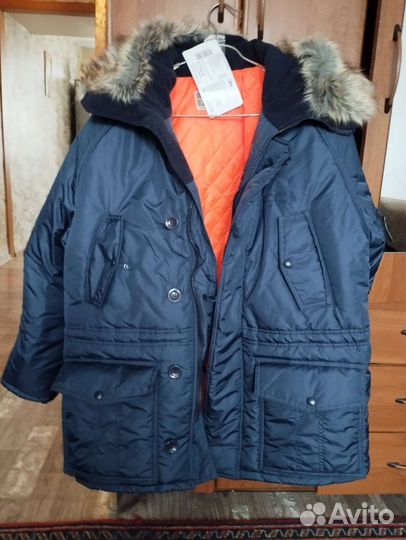 Куртка мужская зимняя новая 54 56