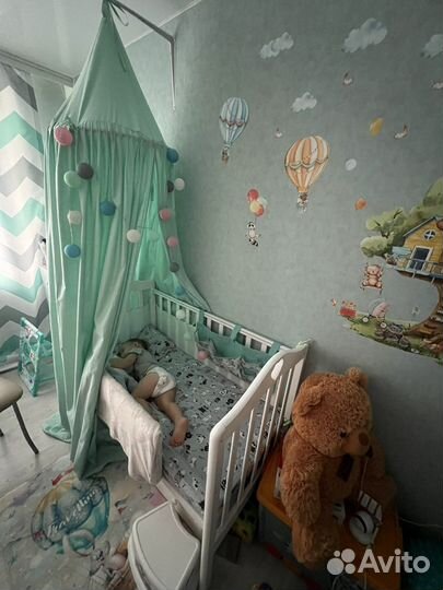 Балдахин домик детский с ковриком