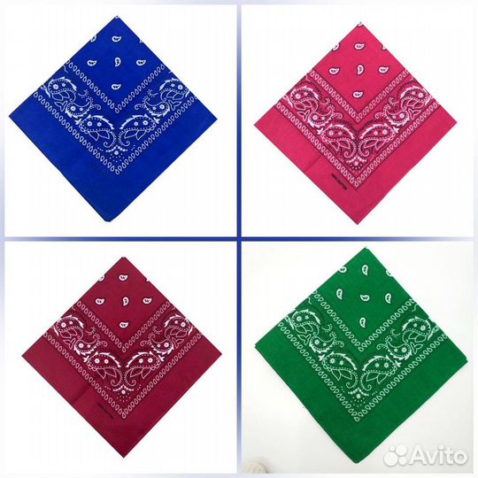 Банданы в наличии разные цвета