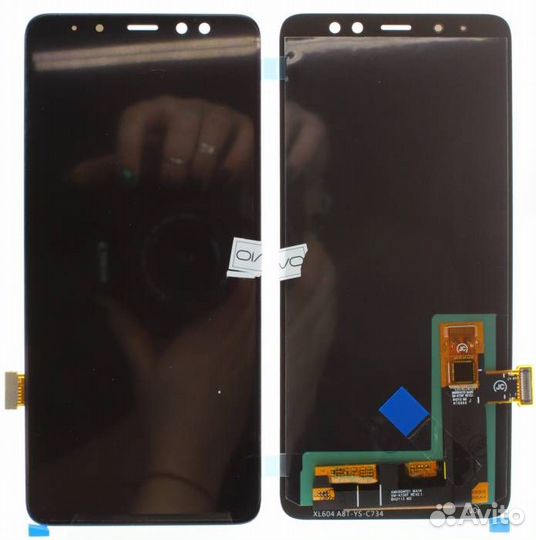 Дисплей для Samsung A8 Plus (2018) (A730F) oled (f