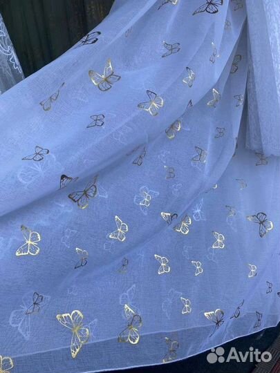 Тюль Лен батист