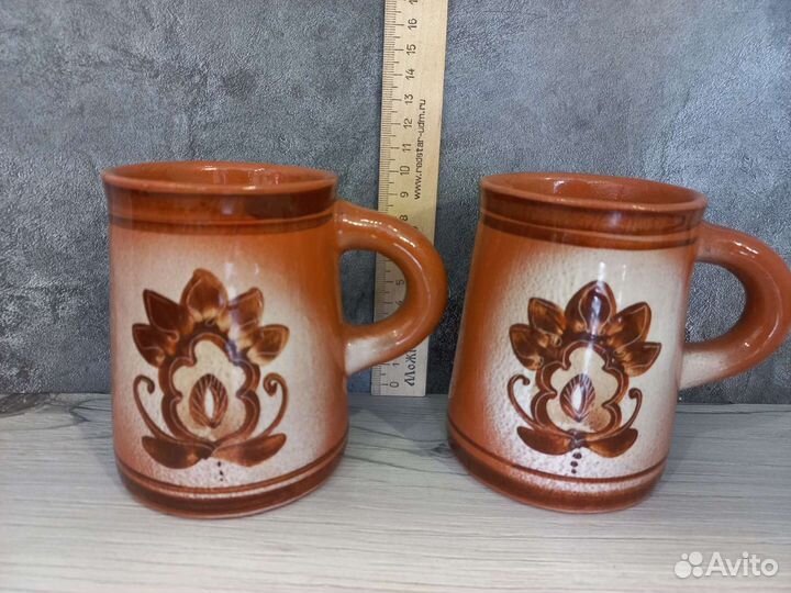 Глиняные кружки СССР