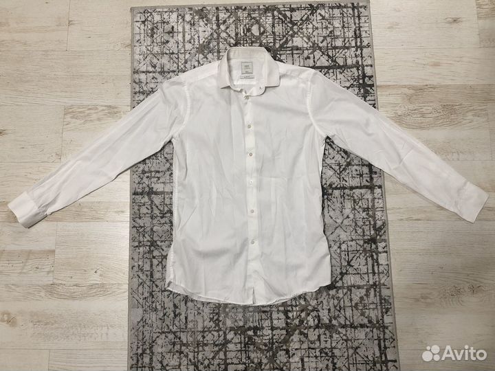 Мужская рубашка белая next