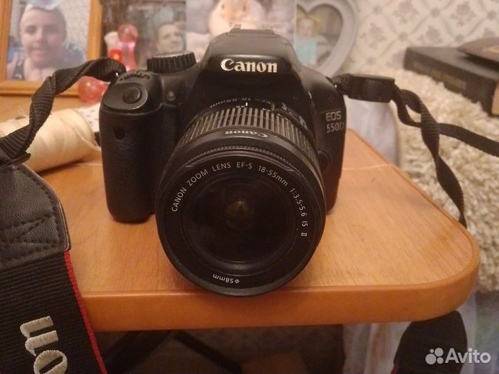 Фотоаппарат canon 550d