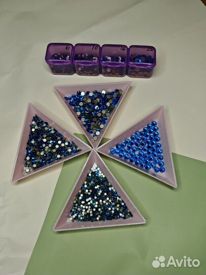 Стразы холодной фиксации в ассортименте