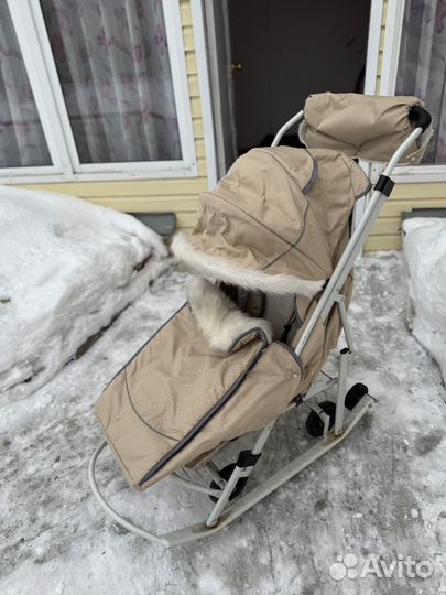 Санки коляска pikate