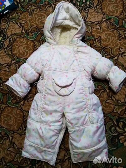 Зимний комбинезон для девочки
